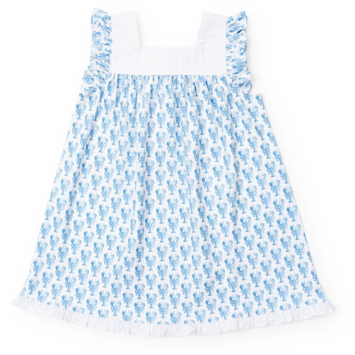 Caroline Girls' Dress - Maine Lobsters