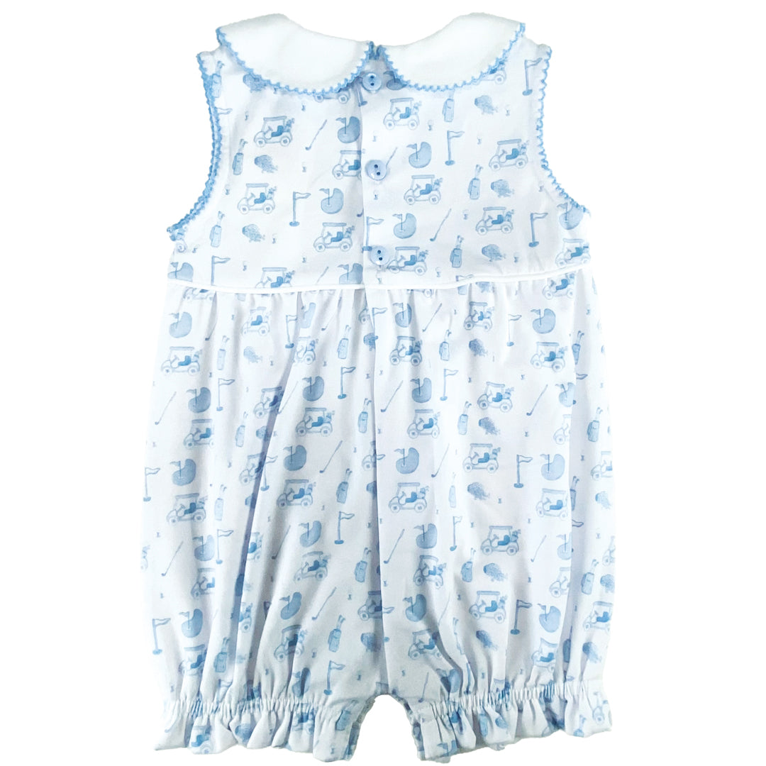 Golf Girl's Bubble Romper