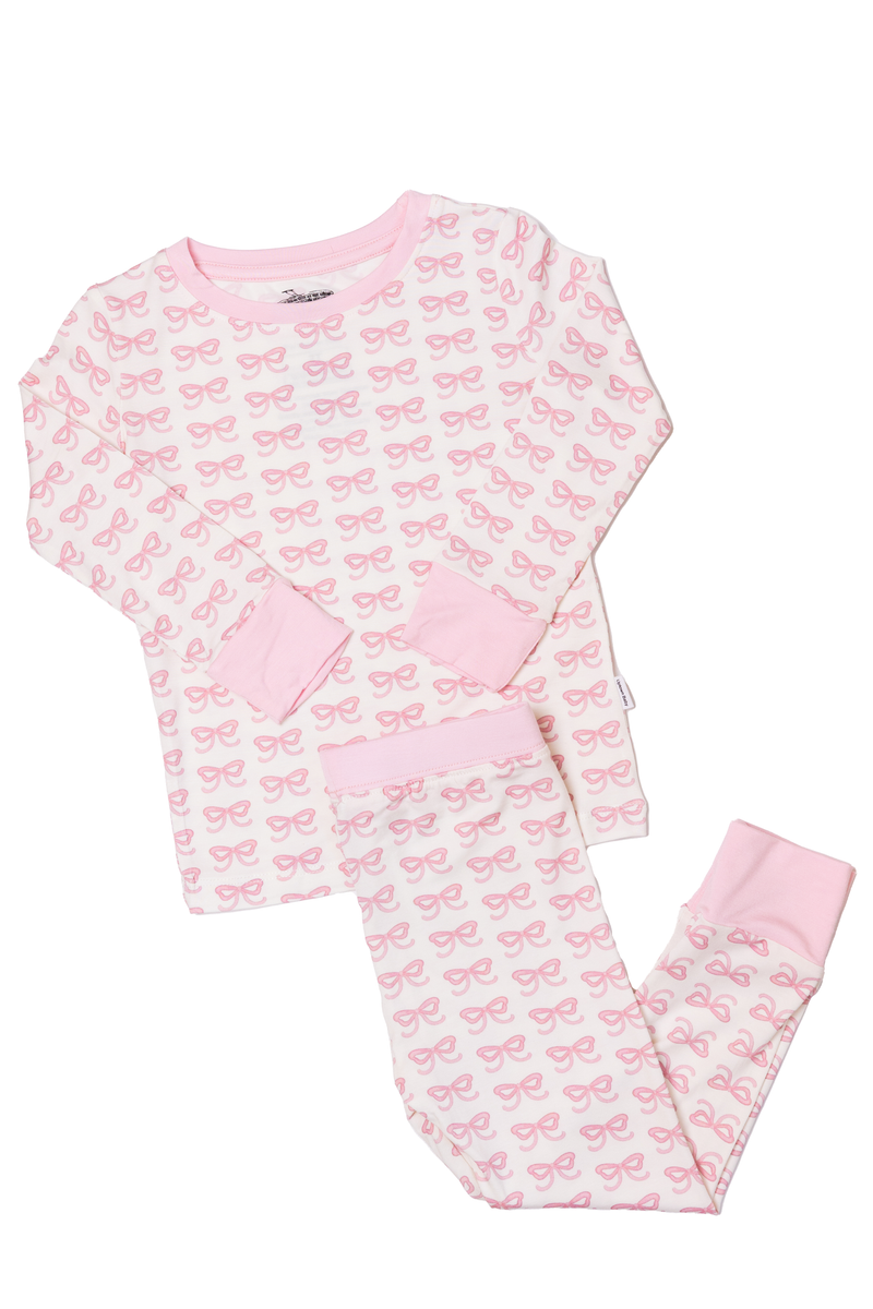 2 Piece Bow Pajama