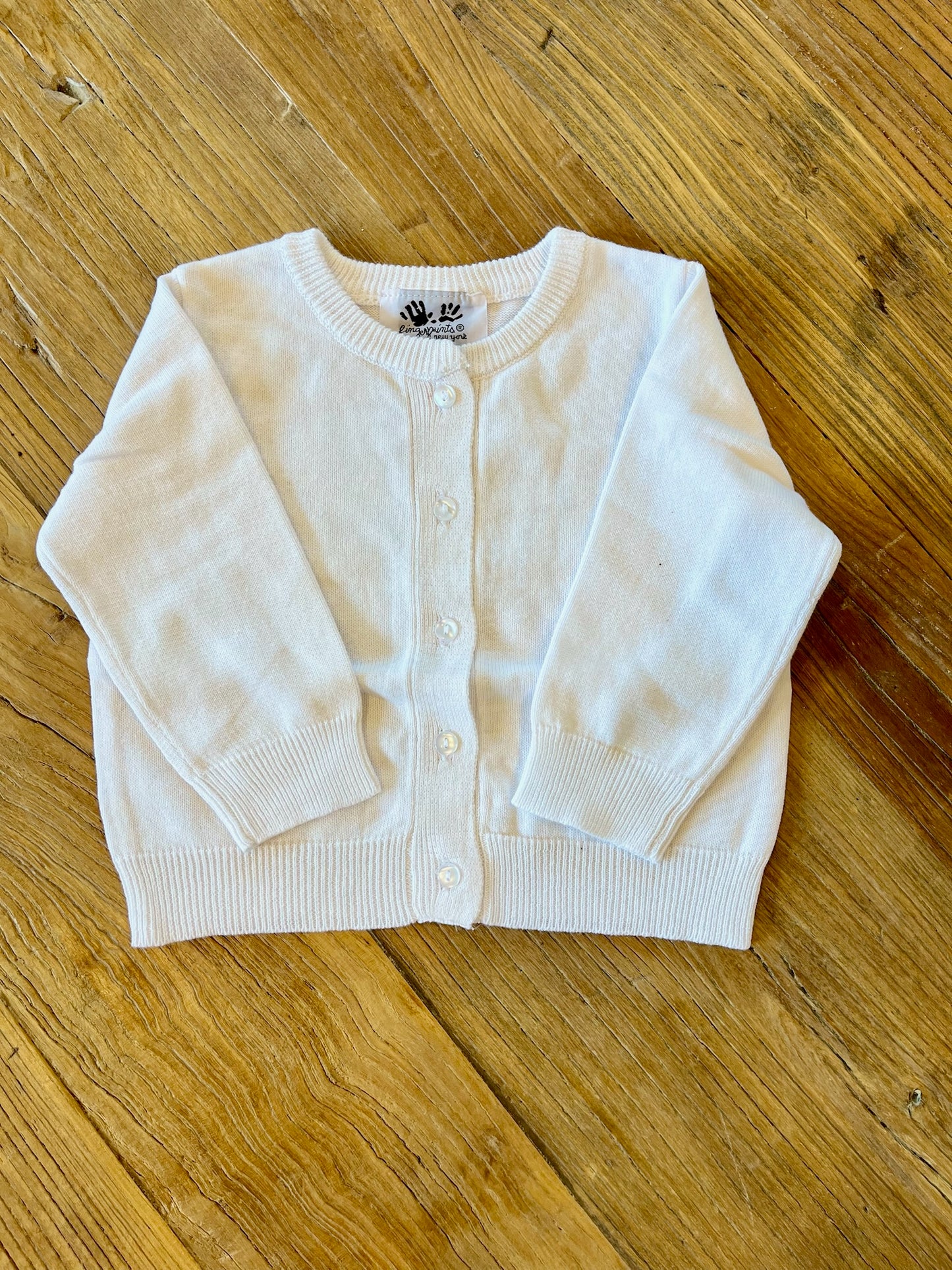 Unisex Cardigan - White