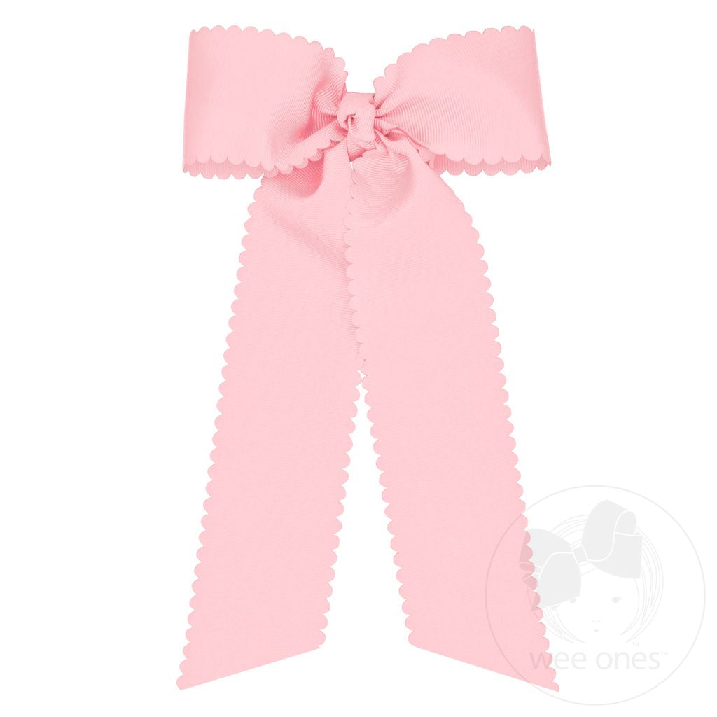 King Scallop Streamer - Pearl Pink