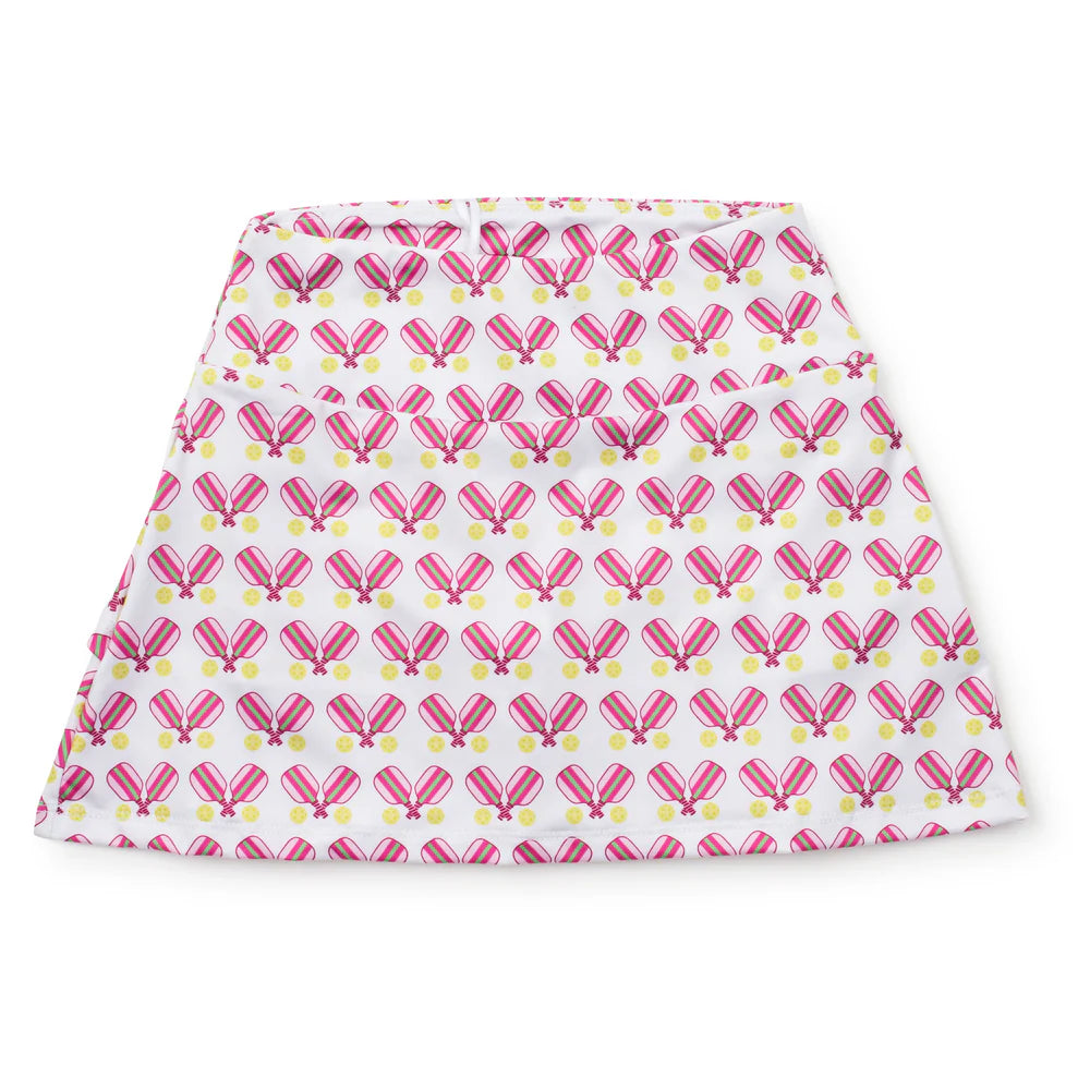 Margot Tiered Skirt - Pickleball Pink
