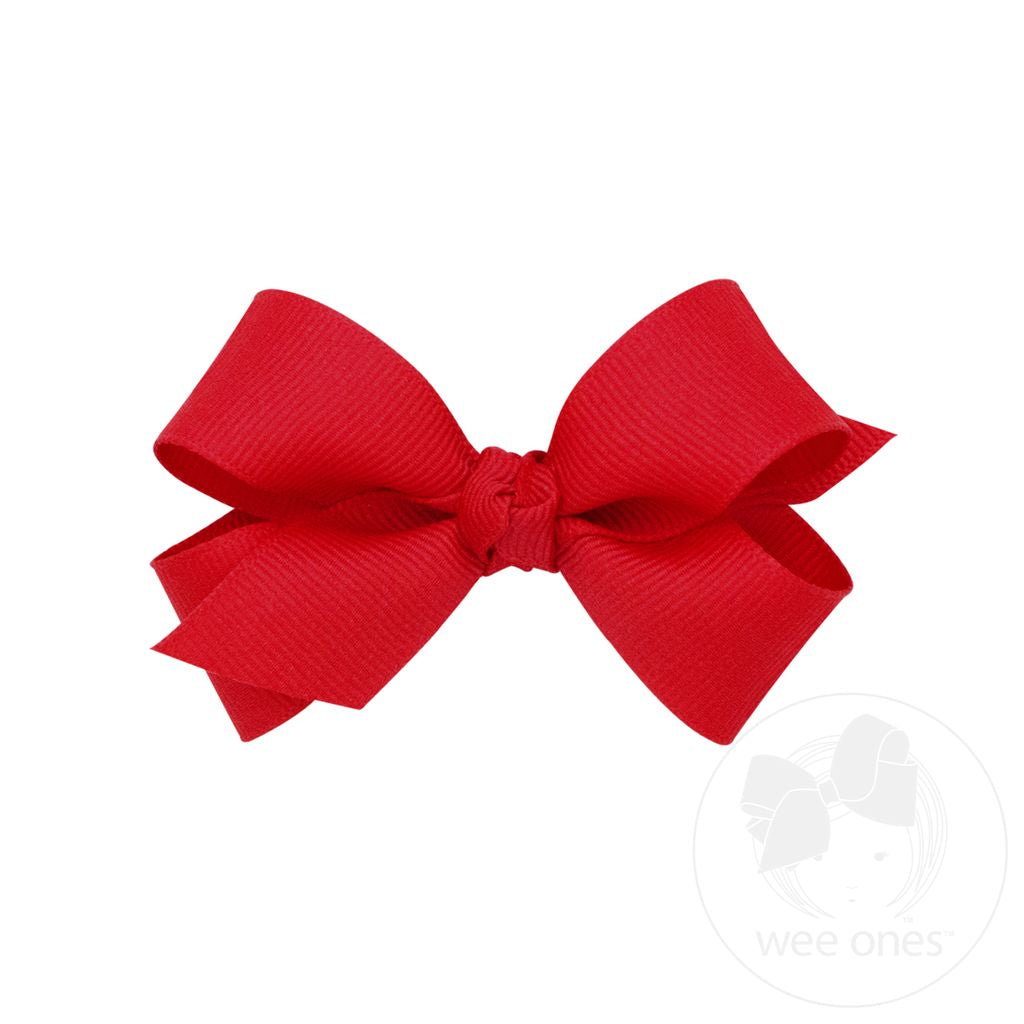Mini Classic Grosgrain (Knot Wrap) - Red