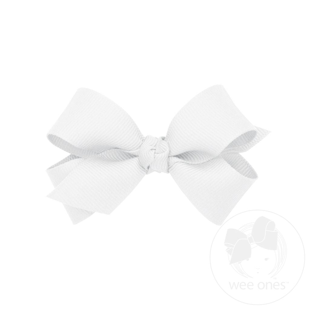 Mini Classic Grosgrain (Knot Wrap) - White