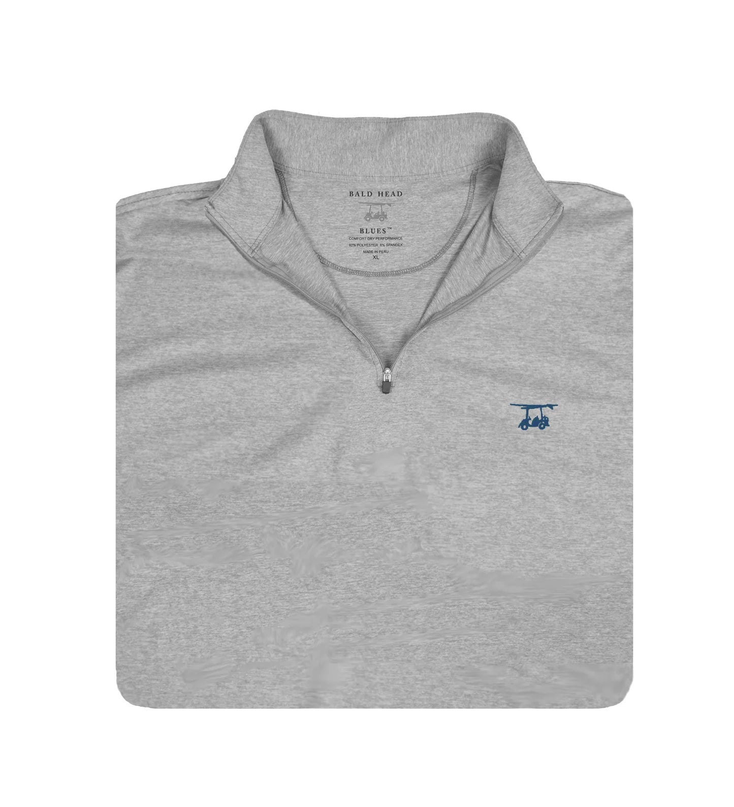 Heather Monument Ocean Quarter Zip Pullover