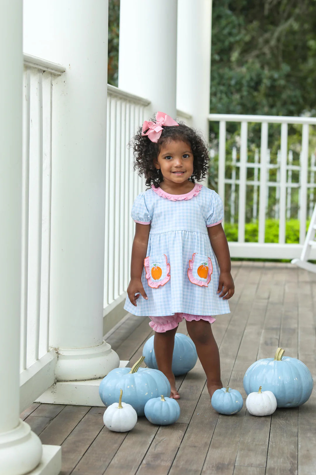Pumpkin SS Bloomer Set