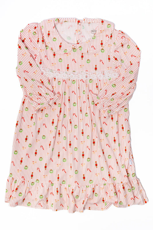 Christmas Long Sleeve Dress Nightgown