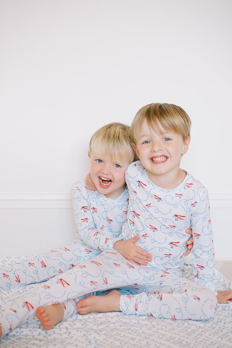 2 Piece Airplane Pajama