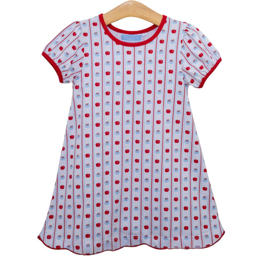 Apple Print Dress