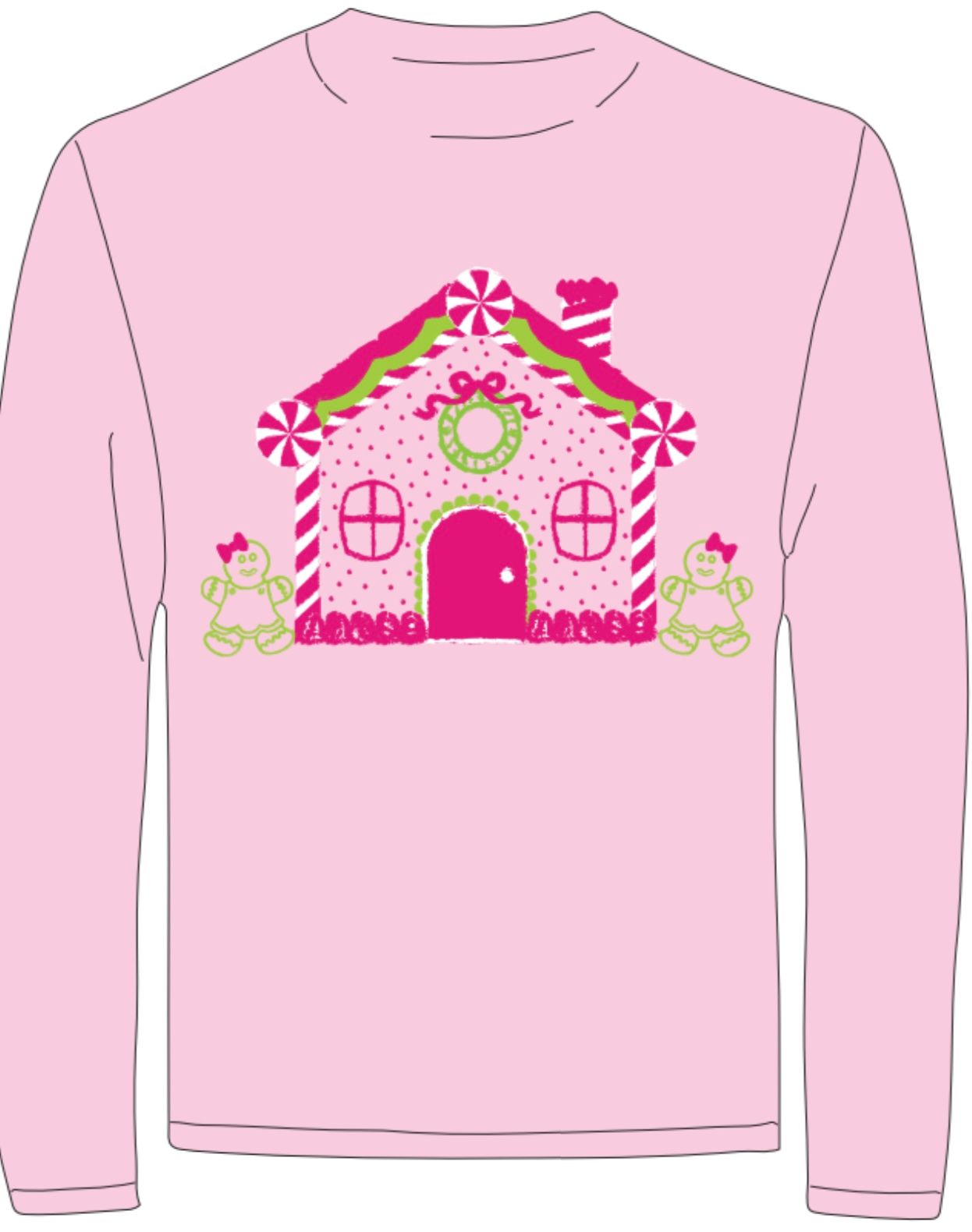 LS Light Blue Santa T-Shirt