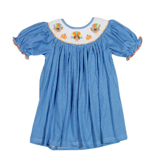 Turkey Smocked Dress