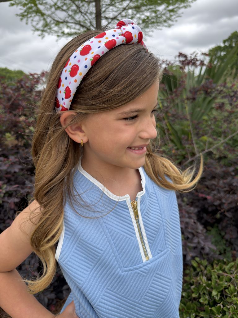 Back to School Printed Knot Headband
