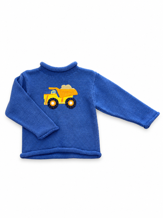 Dump Truck Sweater