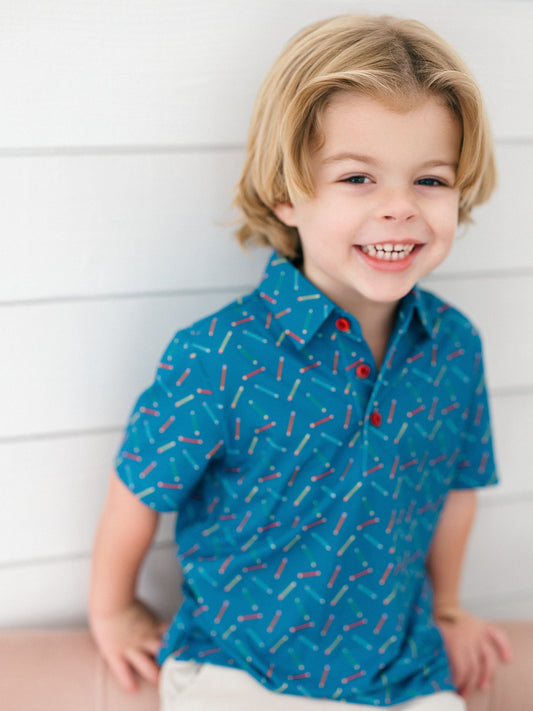 Write On Boys' Polo