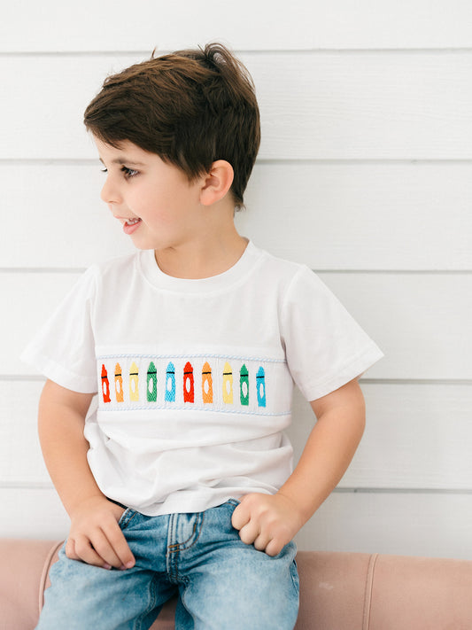 Smocked Crayon T-Shirt