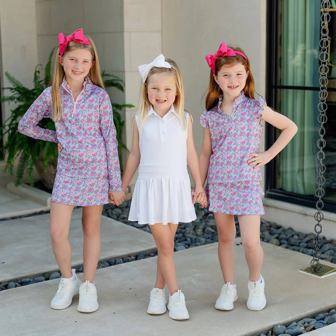Blair Girls' Performance Pullover - Heirloom Floral