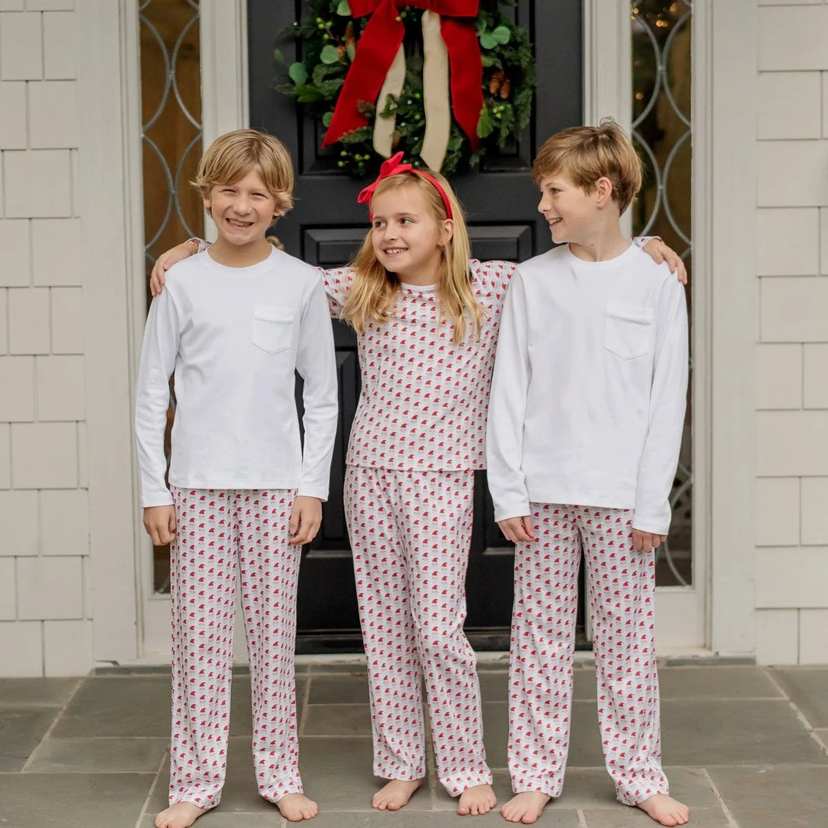 Beckett Boys' Hangout Pant - Whimsical Santa