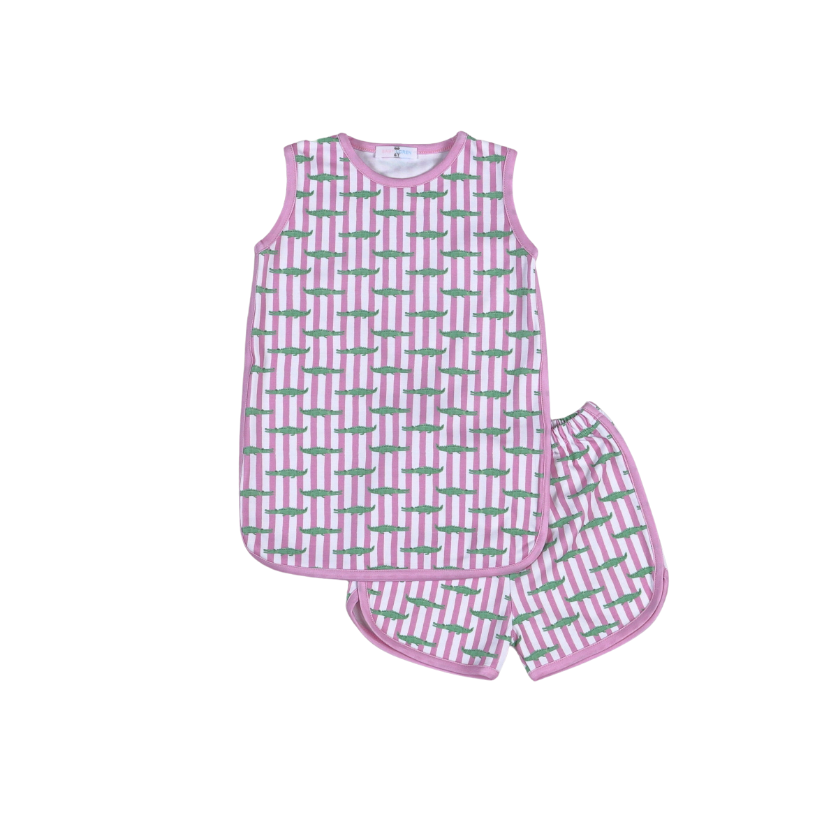 Bayou Kids Print Short Set