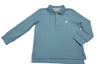 Blake LS Slate Polo Shirt