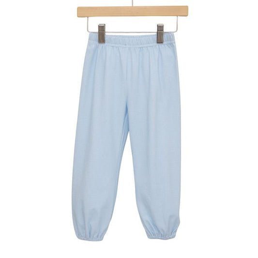 Bloomer Pants - Light Blue Micro Gingham