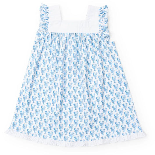 Caroline Girls' Dress - Maine Lobsters