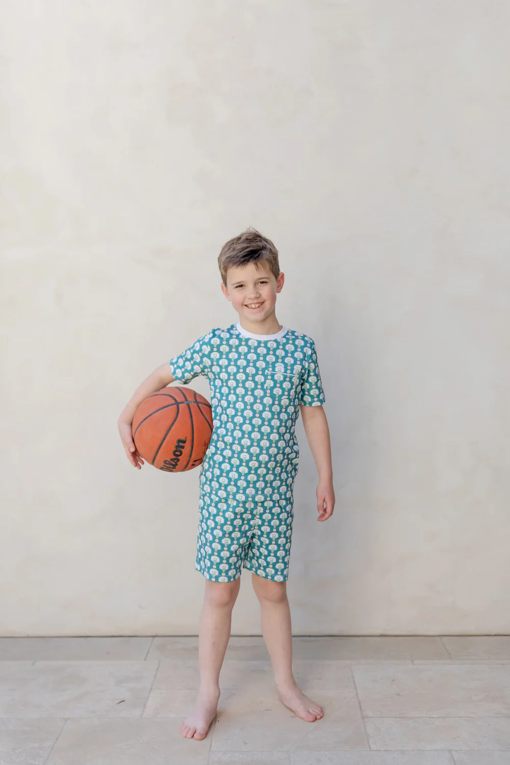 Charles Boys' Short Set - Basketball Game