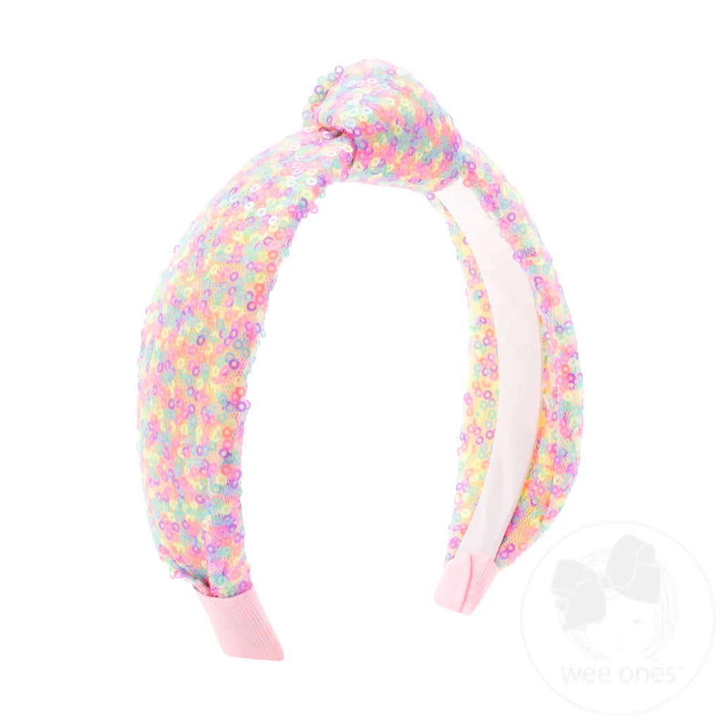 Confetti Sequins Knot Headband