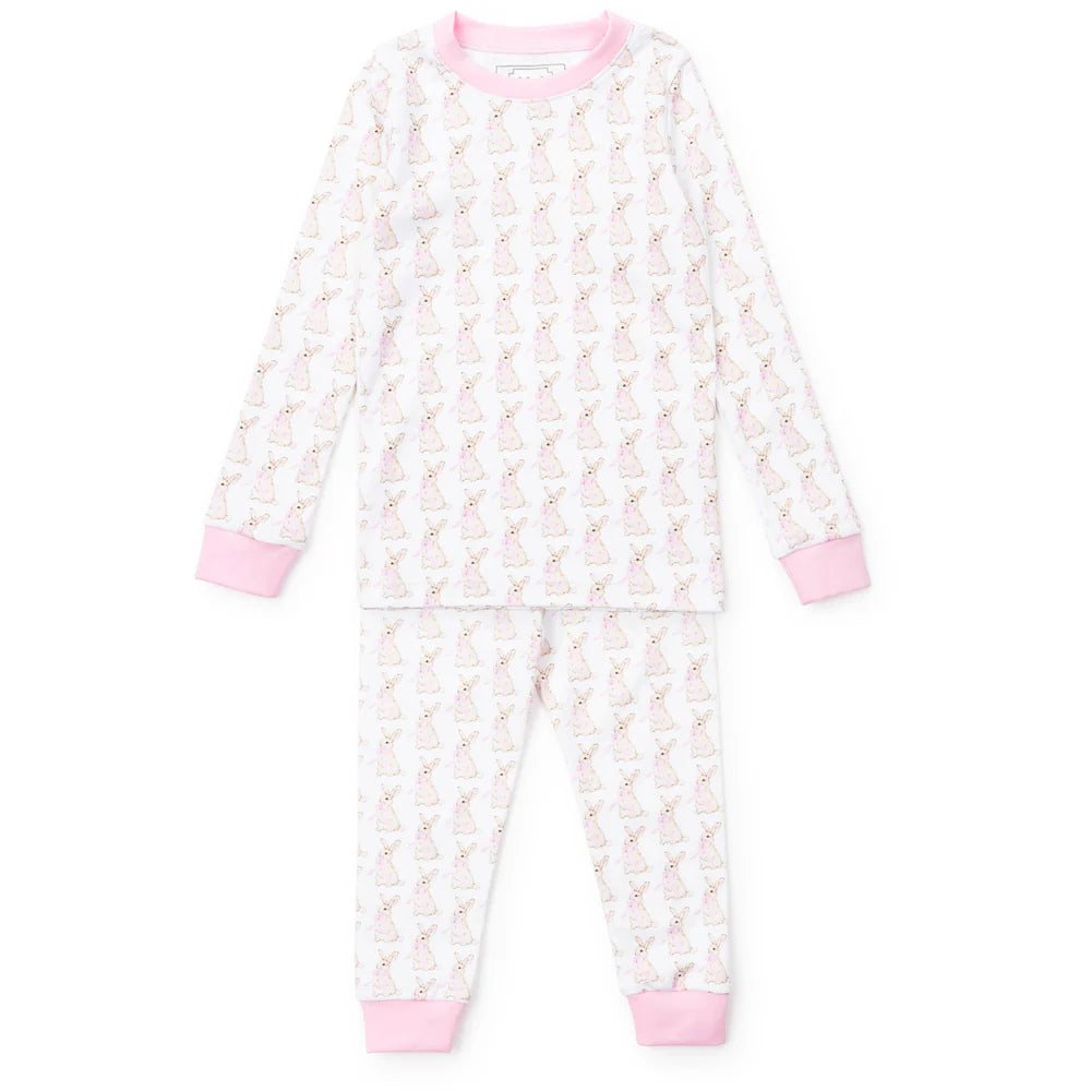 Grayson Girls' Pajama Pant Set - Easter Bunnies Pink