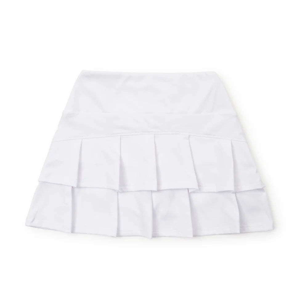 Margot Girls' Performance Skirt by LH Sport White