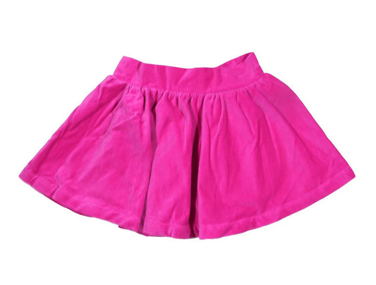 Sofie Pink Velvet Skirt