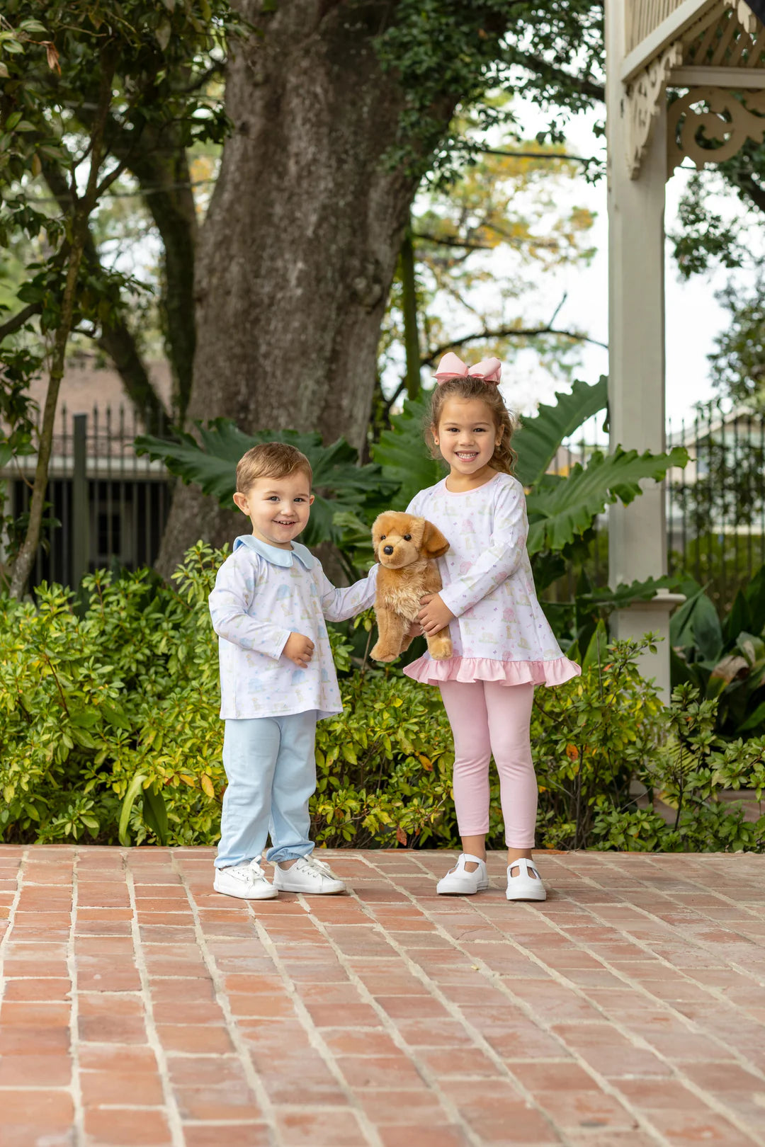 Puppy Pals Bloomer Pants Set
