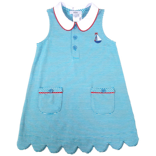 Sailboat Girl's Dress