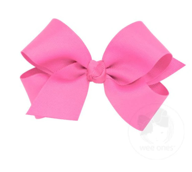 Medium Classic Grosgrain (Knot Wrap) - Hot Pink