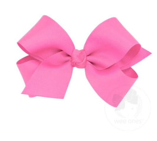 Medium Classic Grosgrain (Knot Wrap) - Hot Pink