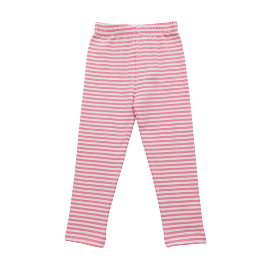 Pink Stripe Leggings