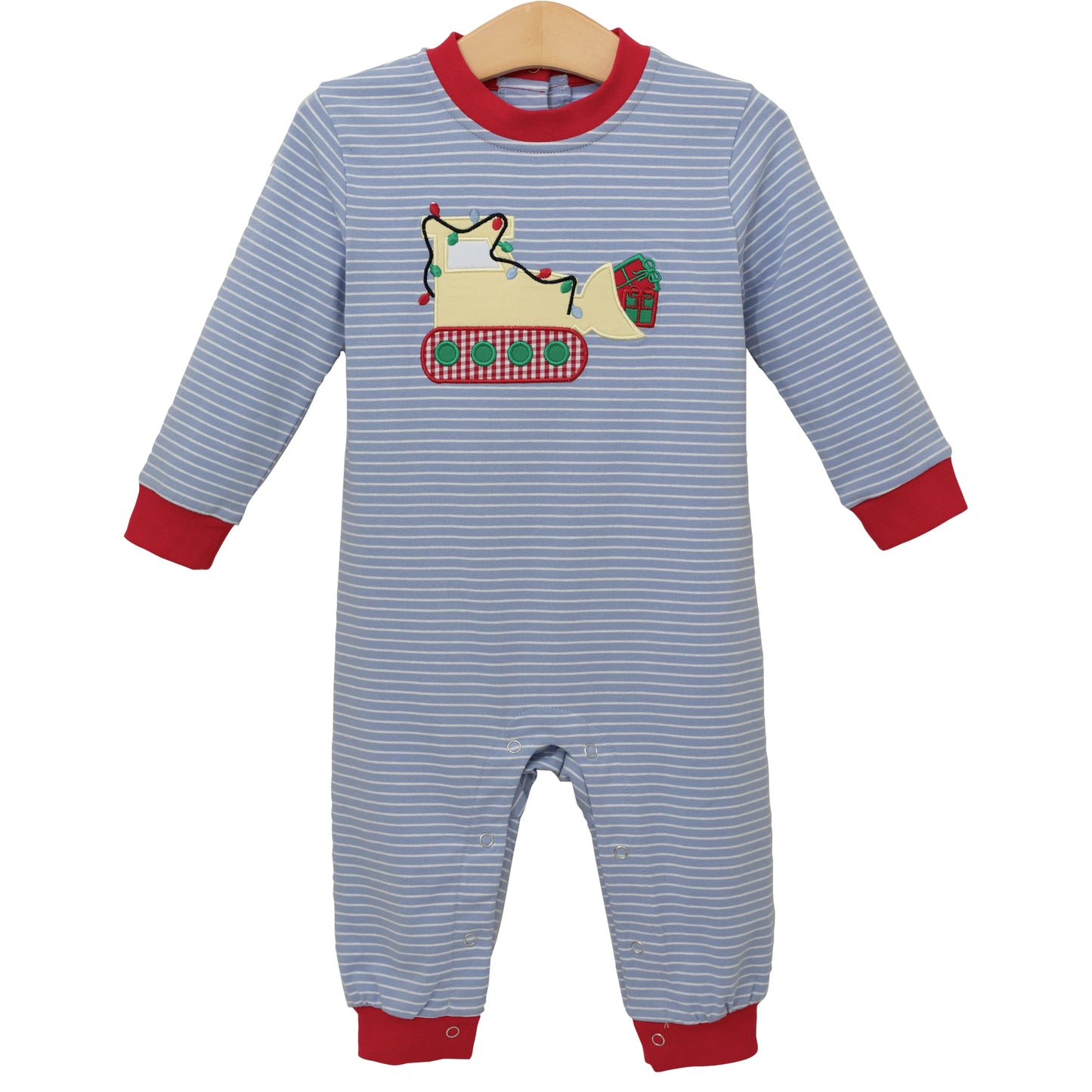 Constructing Christmas Romper
