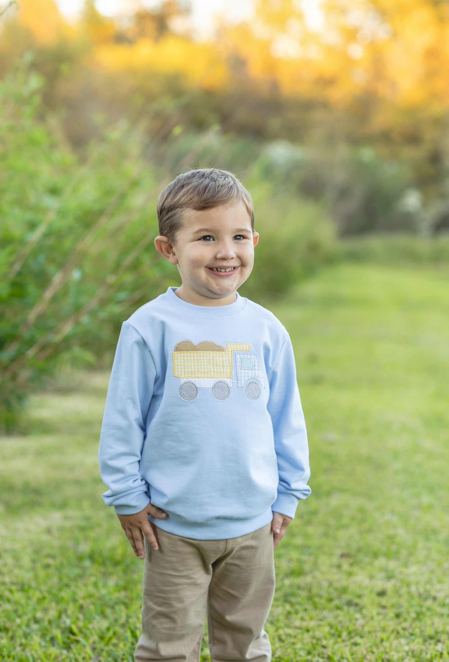 French Terry Pullover - Dump Truck