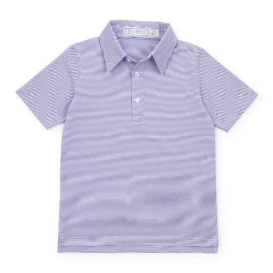 Will Performance Polo - Purple Stripes
