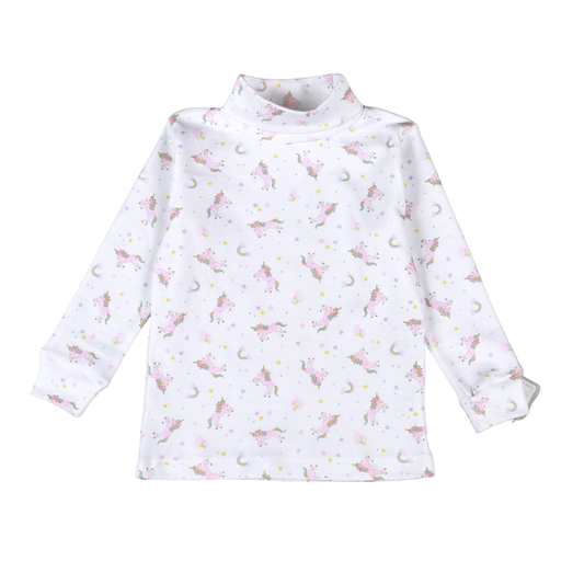 Magic Unicorn Pima Turtleneck