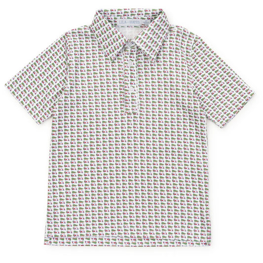 Griffin Boys' Polo - Christmas the Club