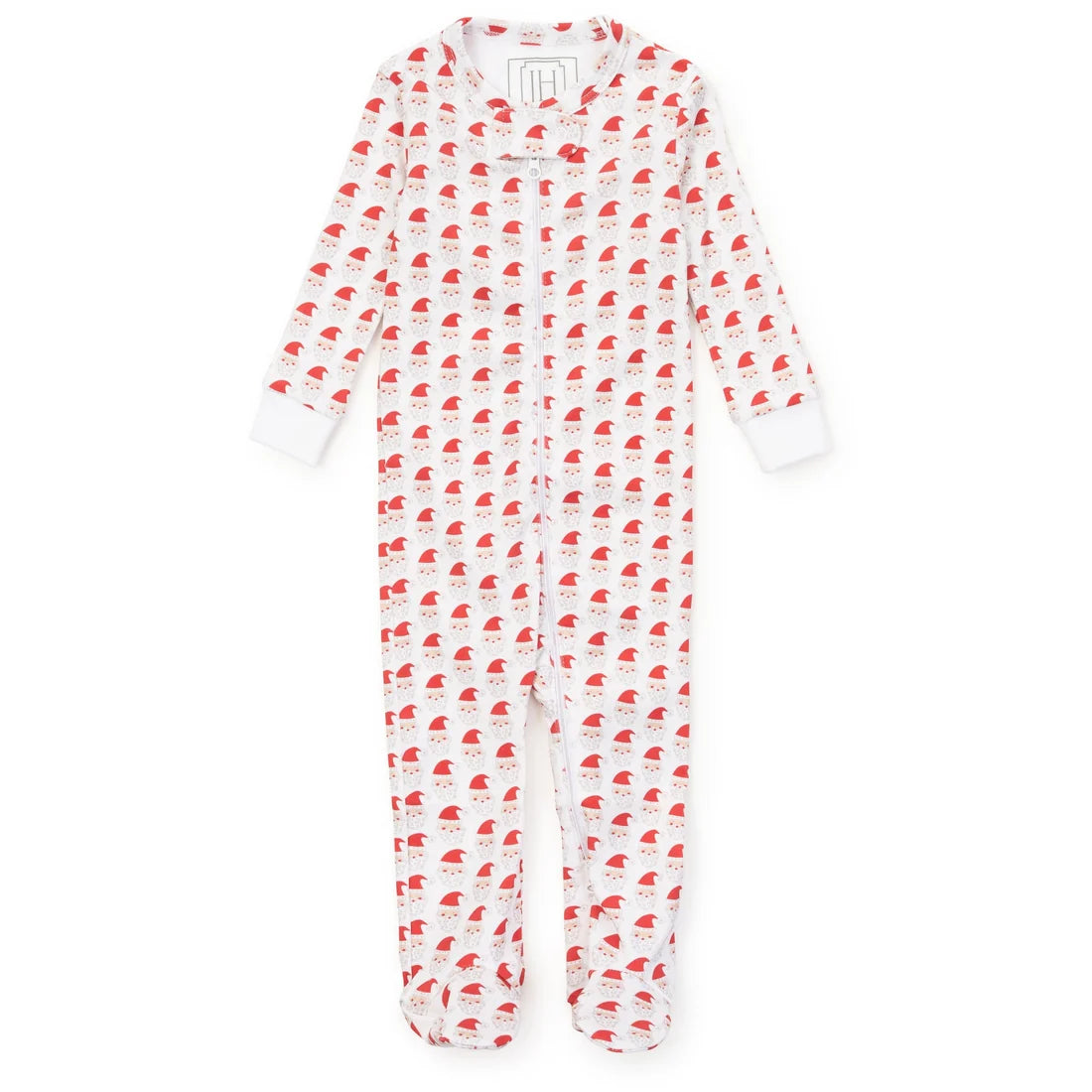 Parker Zipper Pajama - Whimsical Santa